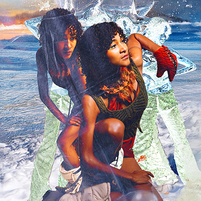 Illustration de l'EP 'miel' d'UCHE YARA, photo de presse