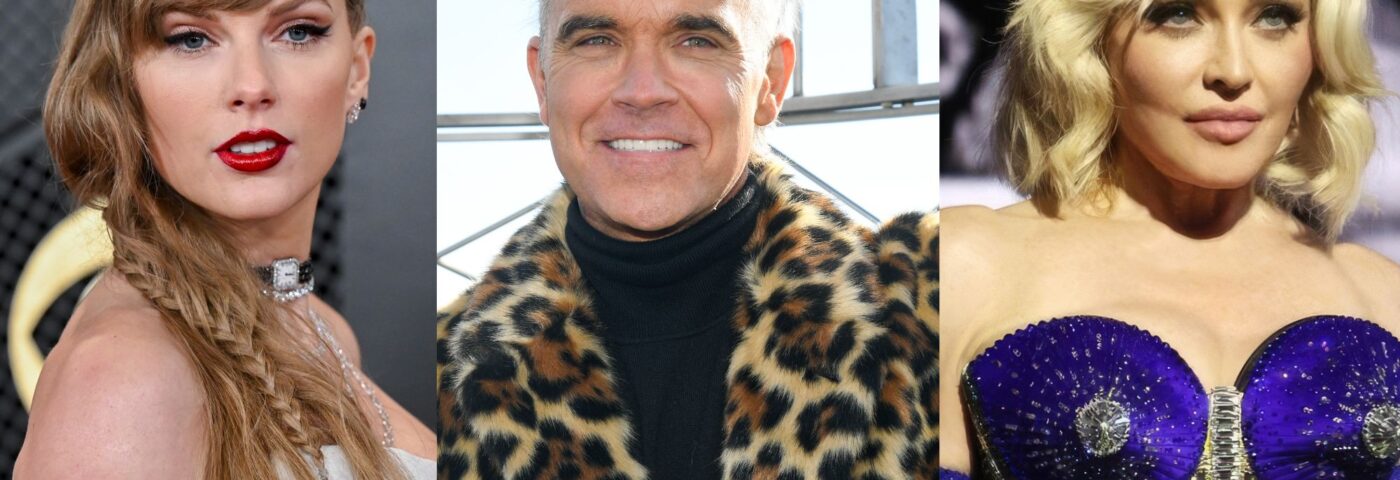 Robbie Williams sur son amour pour Taylor Swift et le fait qu'il soit un « connard » pour Madonna