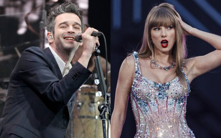 Matty Healy, des années 1975, aurait prévu d'écrire sur la relation avec Taylor Swift sur son nouvel album