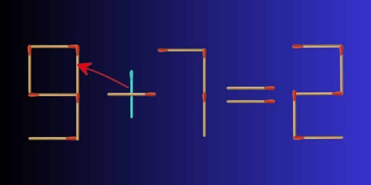 18 % des gens réussissent à résoudre ce défi d’allumettes en 20 secondes