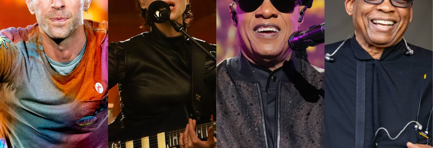 Chris Martin, St Vincent, Stevie Wonder, Lainey Wilson, Herbie Hancock et plus de joints