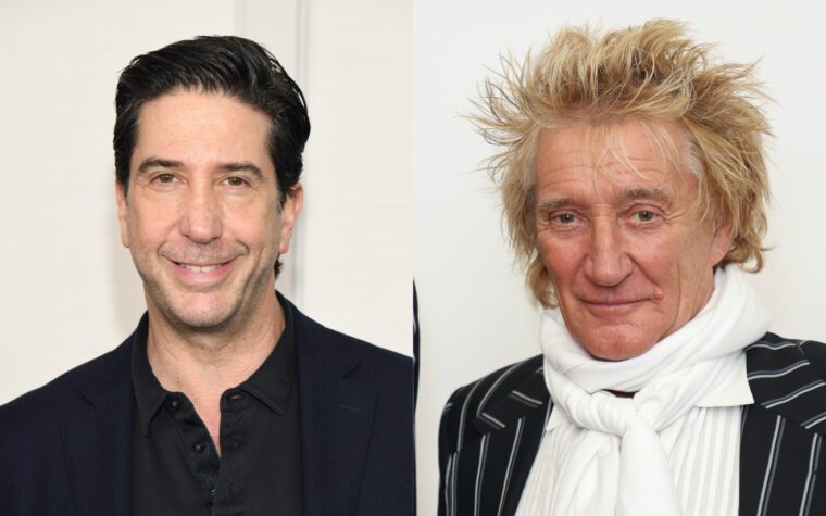 David Schwimmer révèle qu'il a signifié les papiers de divorce à Rod Stewart