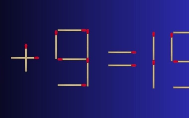 Déplacer une allumette pour trouver la solution en 15 secondes