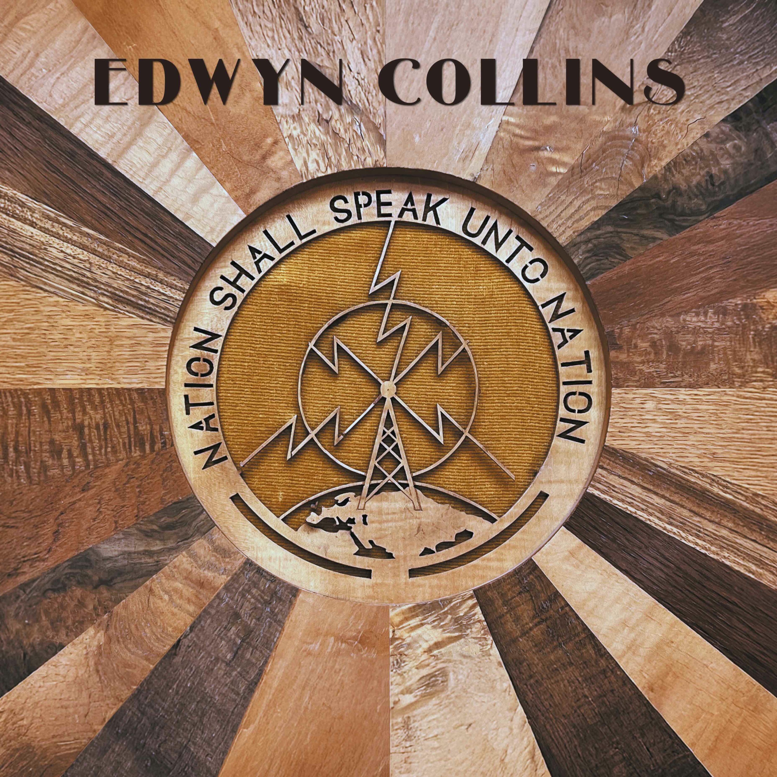 Edwyn Collins – Pochette officielle de l'album « Nation Shall Speak Unto Nation » 