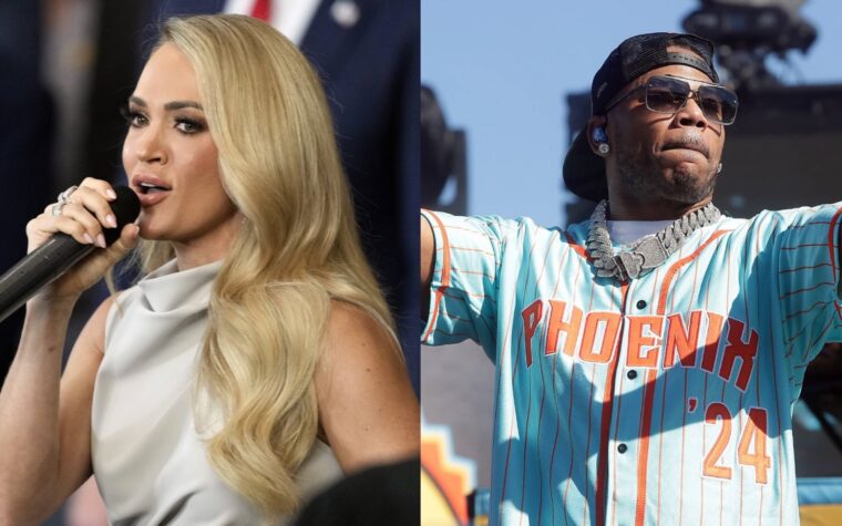 Les chiffres de streaming de Carrie Underwood et Nelly chutent après leur prestation à l'investiture de Donald Trump
