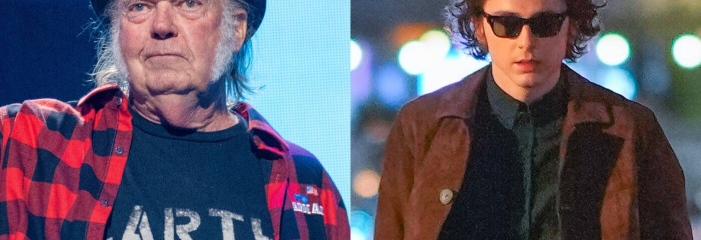 Neil Young a « adoré » le biopic de Bob Dylan « A Complete Unknown »