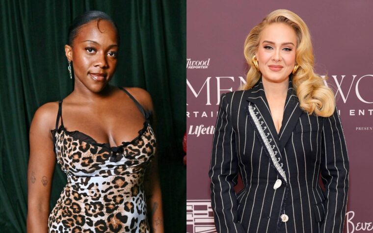 Rachel Chinouriri réagit après qu'Adele ait envoyé ses fleurs après les nominations des Brit Awards: "Shaking"