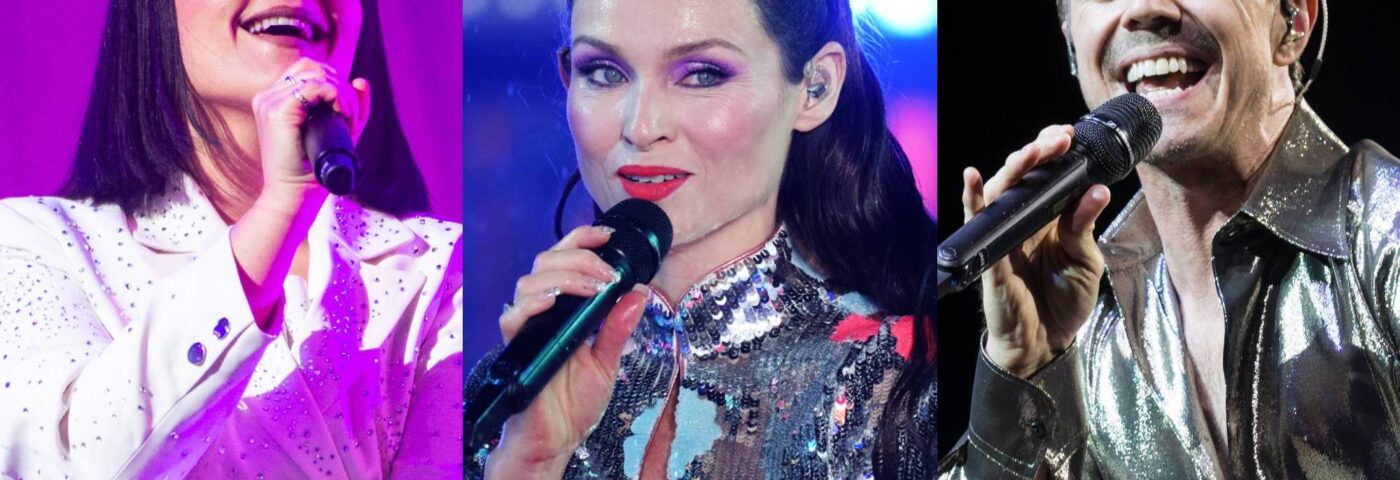 Regardez Sophie Ellis-Bextor jouer avec Jessie Ware et reprendre Scissor Sisters avec Jake Shears au spectacle du Nouvel An.