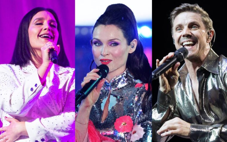 Regardez Sophie Ellis-Bextor jouer avec Jessie Ware et reprendre Scissor Sisters avec Jake Shears au spectacle du Nouvel An.