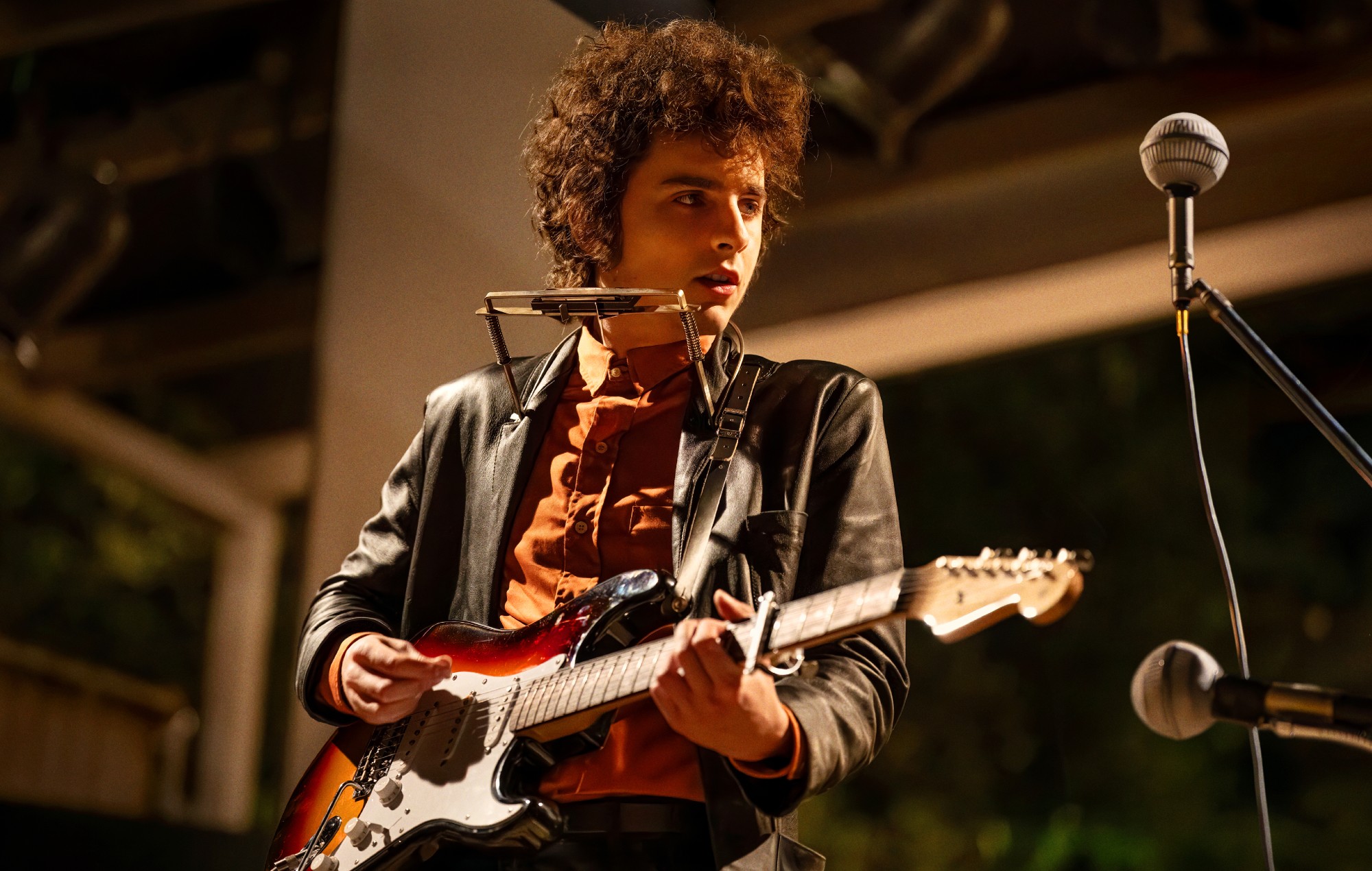 Timothee Chalamet comme Bob Dylan dans «Un inconnu complet».