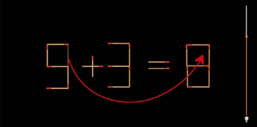 Résoudre ce puzzle en un seul mouvement en 10 secondes solution