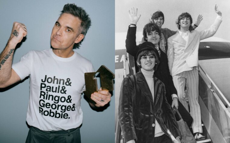 Robbie Williams remporte le 15e album numéro un avec la bande originale de « Better Man » – désormais égal au record des Beatles