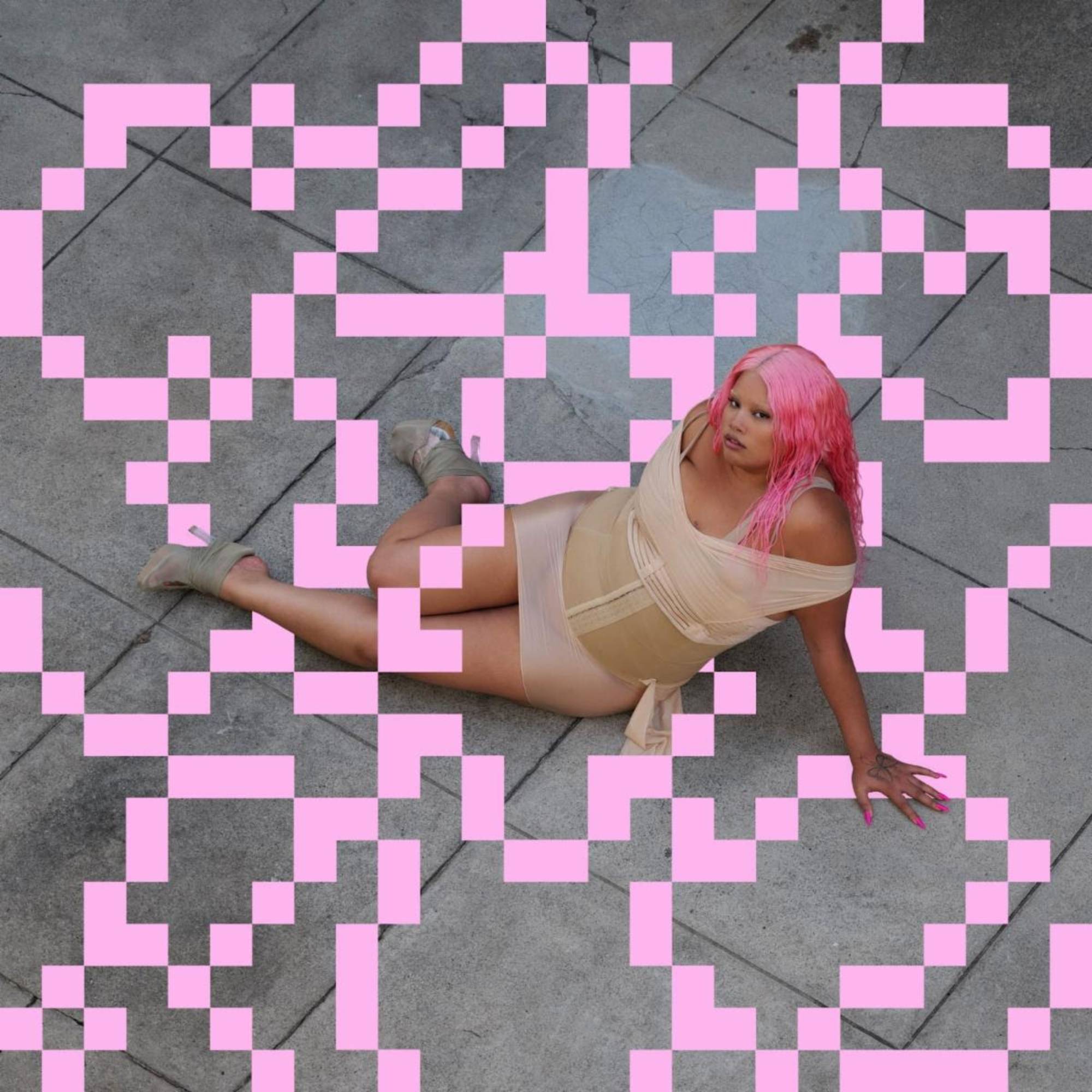 Illustration de l'EP de Shygirl 'Club Shy Room 2'. Crédit : PRESSE