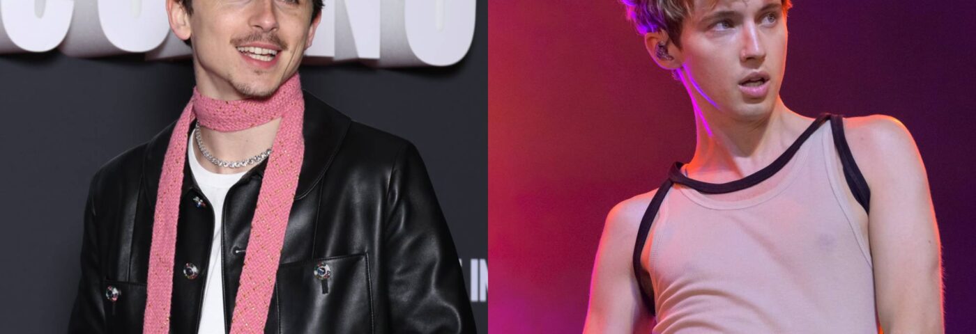 Timothée Chalamet suit le sketch de « SNL » en signant l'album de Troye Sivan sous le nom de « Troye Sivan »