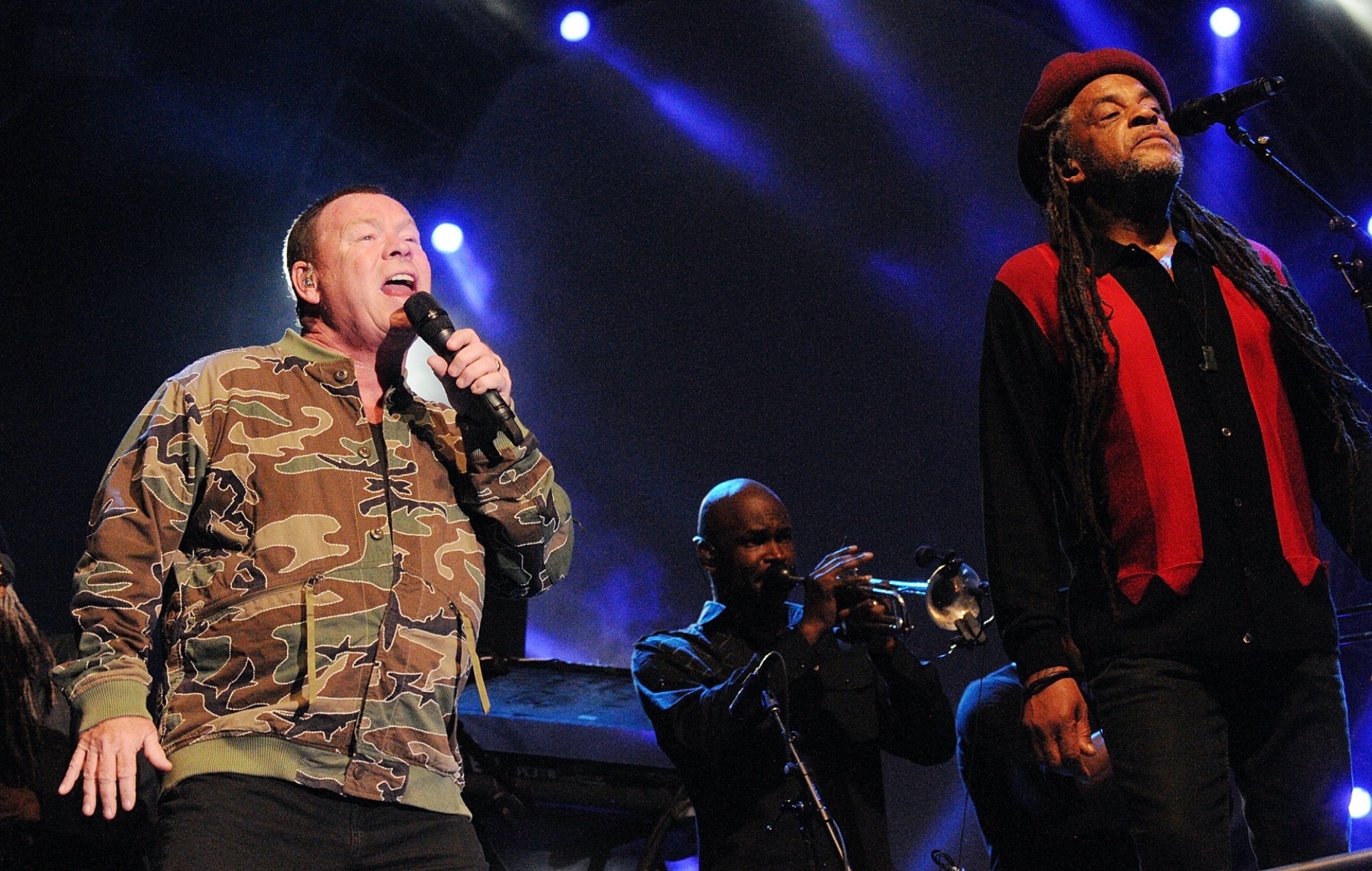 Ali Campbell et Astro en live sur scène