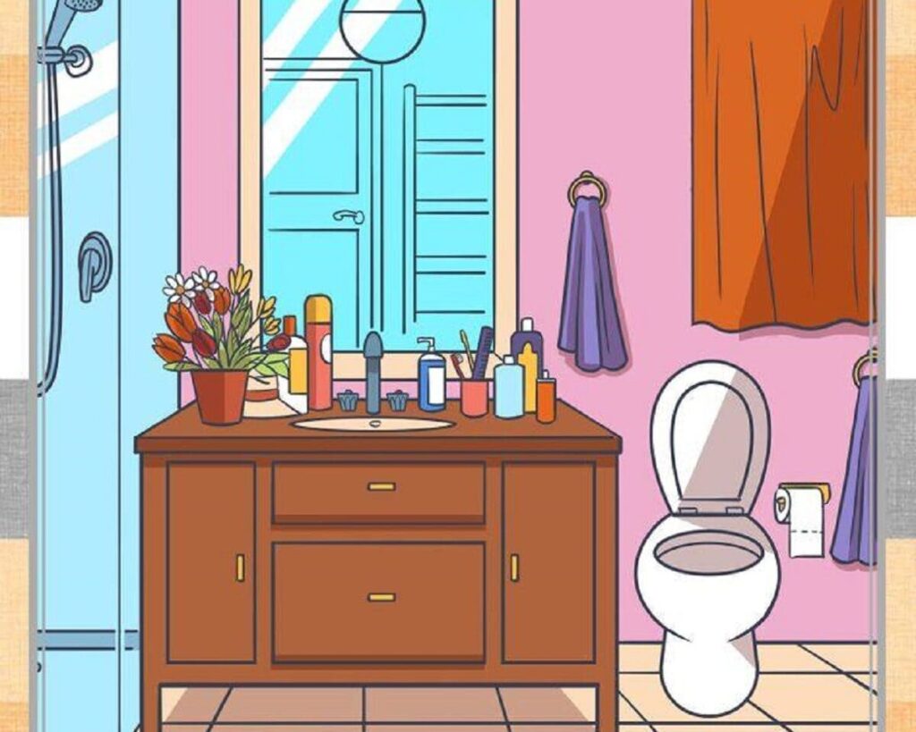 Voir un chapeau dans la salle de bain en moins de 5 secondes