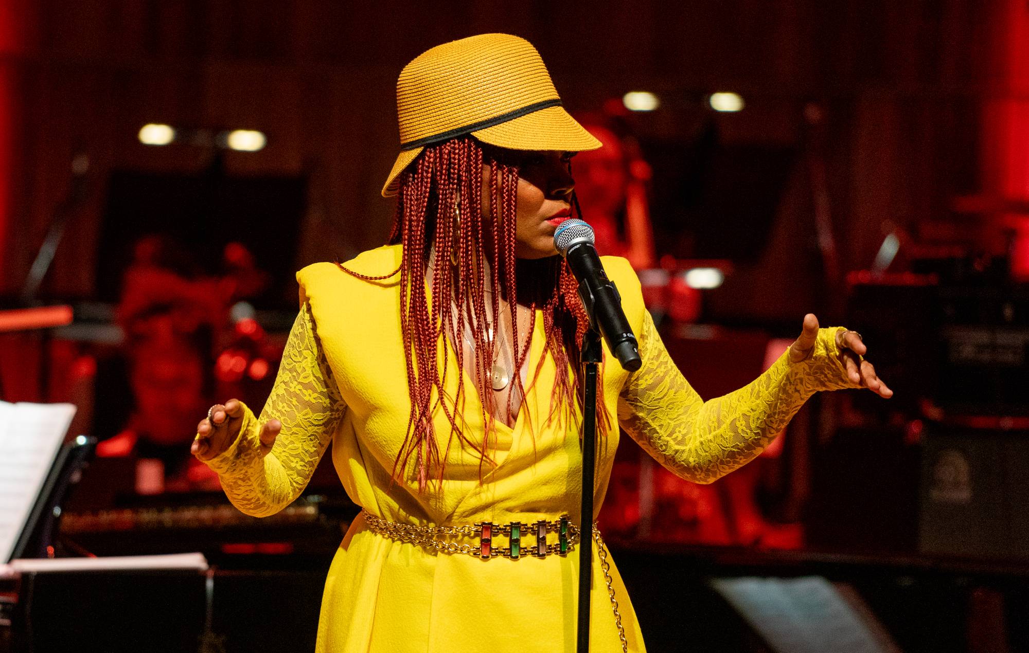 Mississippi putain: une célébration de Nina Simone à Southbank de Londres. Crédit: Pete Woodhead