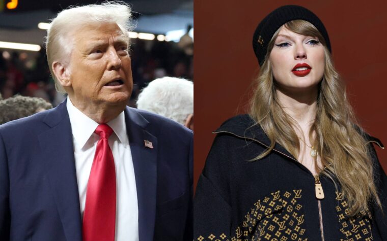 Donald Trump Trolls Taylor Swift après avoir été hué au Super Bowl 2025