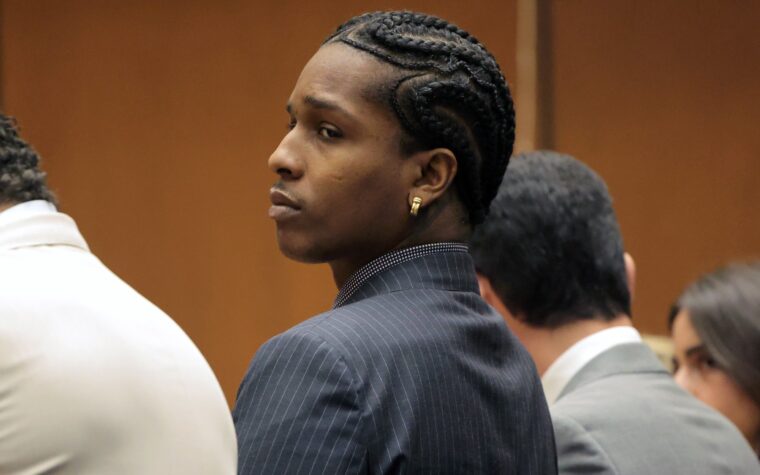 Un $ ap rocky reconnu non coupable dans le procès de tir à Hollywood