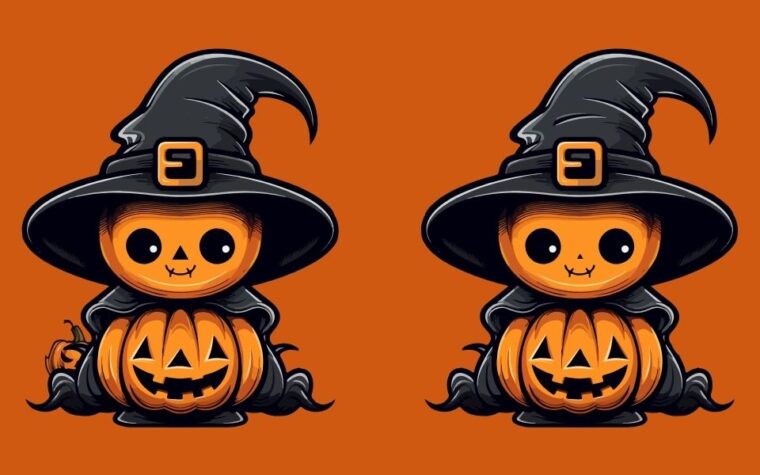 Saurez-vous repérer les 5 différences effrayantes entre ces 2 citrouilles d’Halloween en moins de 20 secondes ? Testez votre sens du détail !