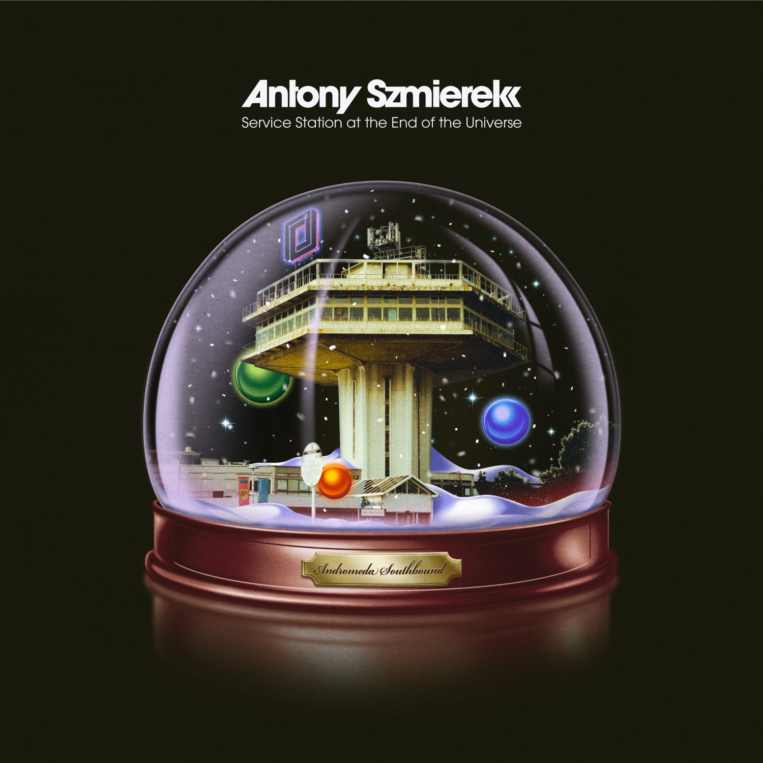 Antony Szmierek 'Service Station à la fin de l'art de l'album de l'univers, photo de la presse