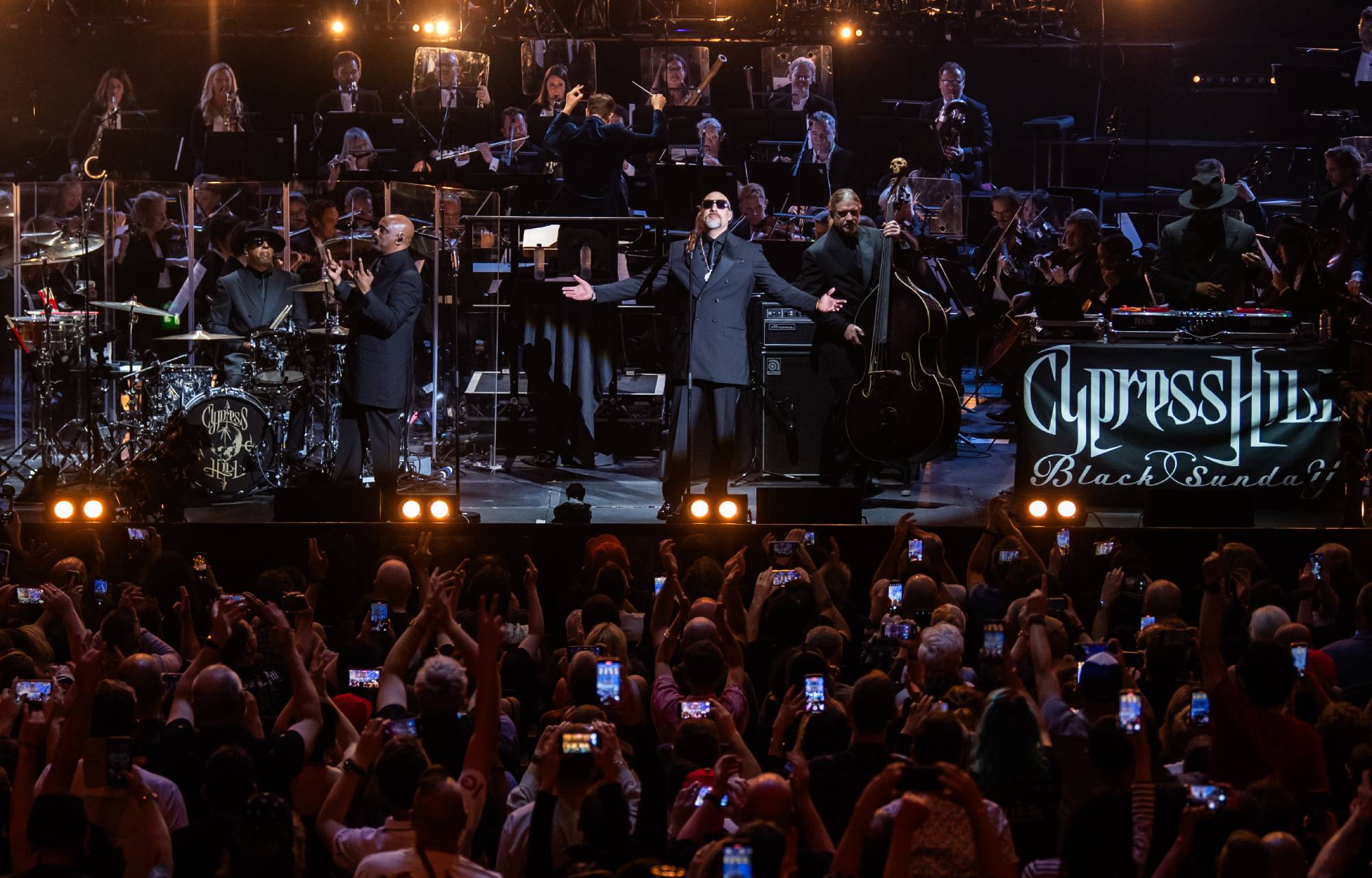 Cypress Hill & LSO vivent au Royal Albert Hall. Crédit: Andrew Timms