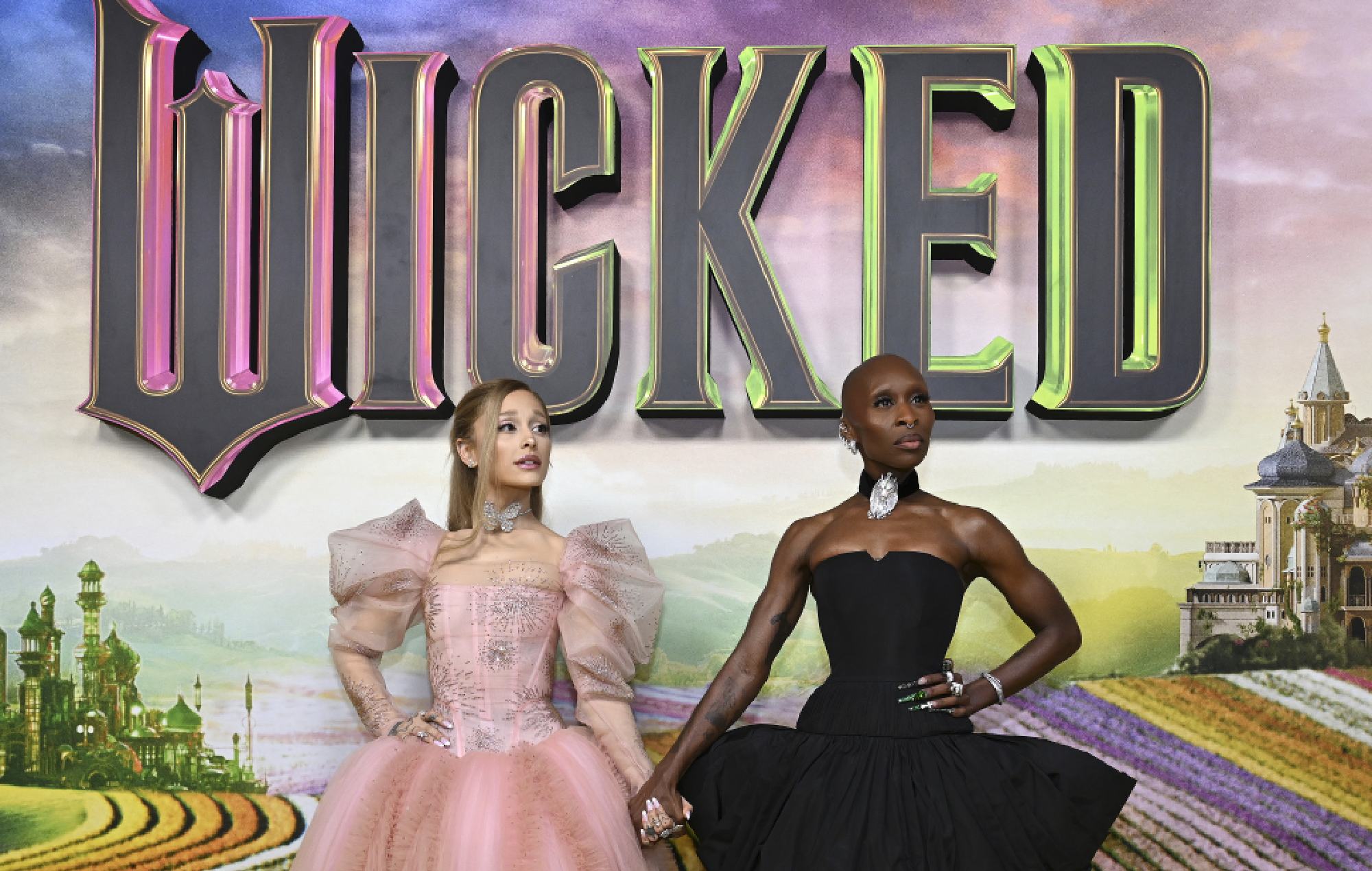 Ariana Grande et Cynthia Erivo de Wicke