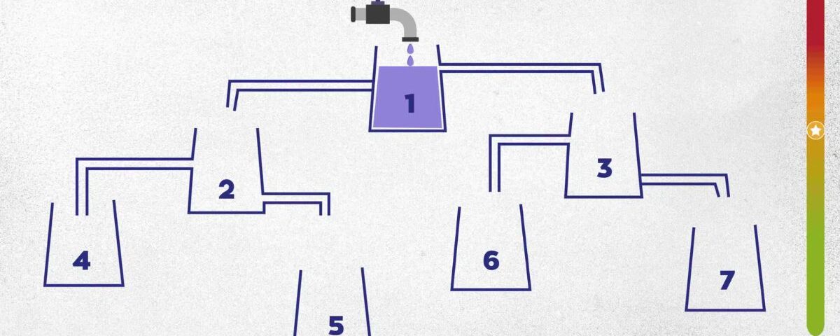 Casse-tête : Quel réservoir d’eau se remplira en premier ? Vous avez 30 secondes pour le découvrir !