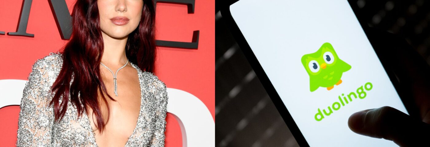 Dua Lipa pleure la « mort » de Duolingo Owl Dua Lipa pleure la « mort » de Duolingo Owl