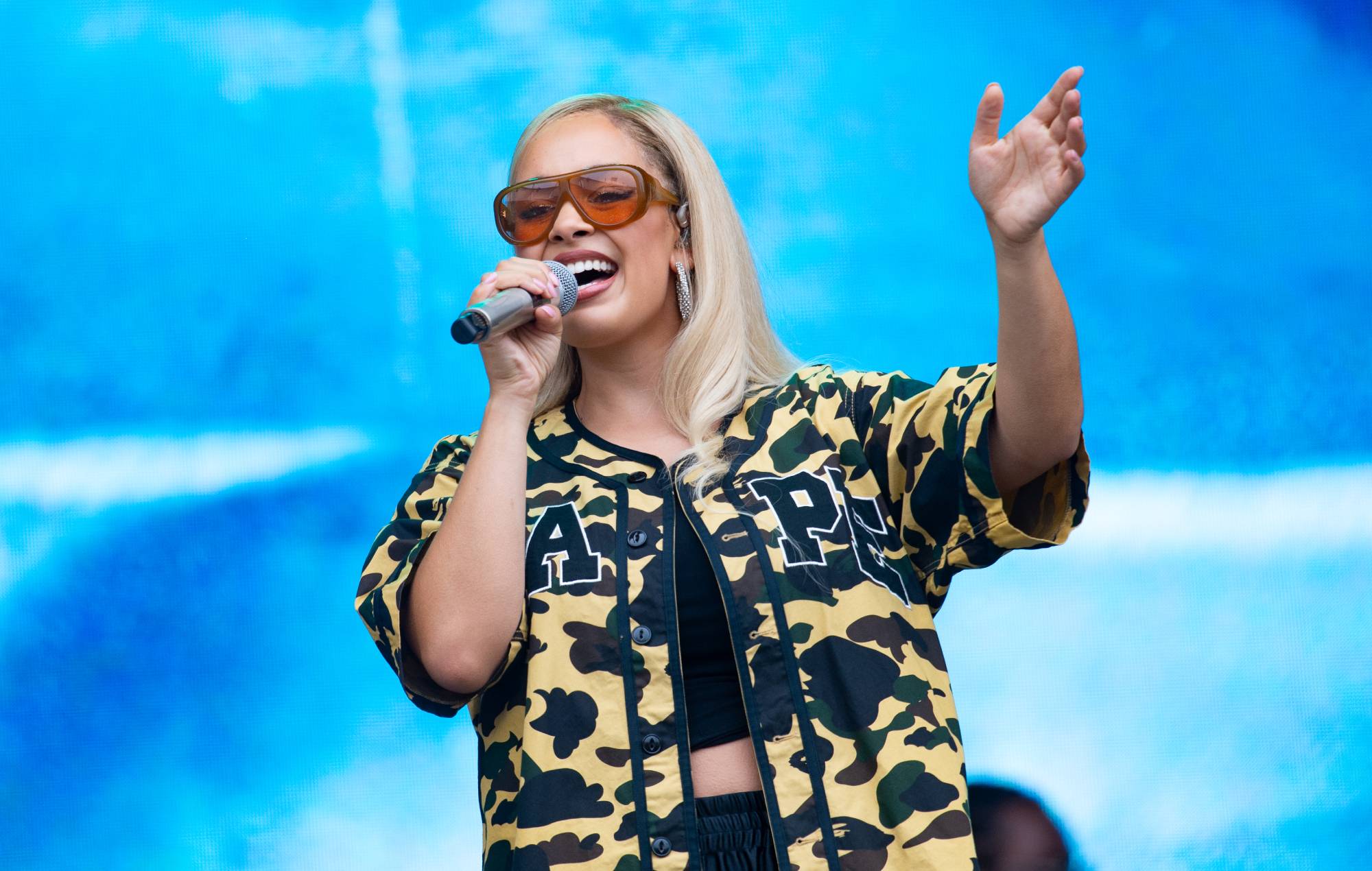 Jorja Smith se produit le 2e jour du 2024 Festival Superbloom à Olympiapark le 08 septembre 2024 à Munich, en Allemagne. (Photo de Joseph Okpako / Redferns)