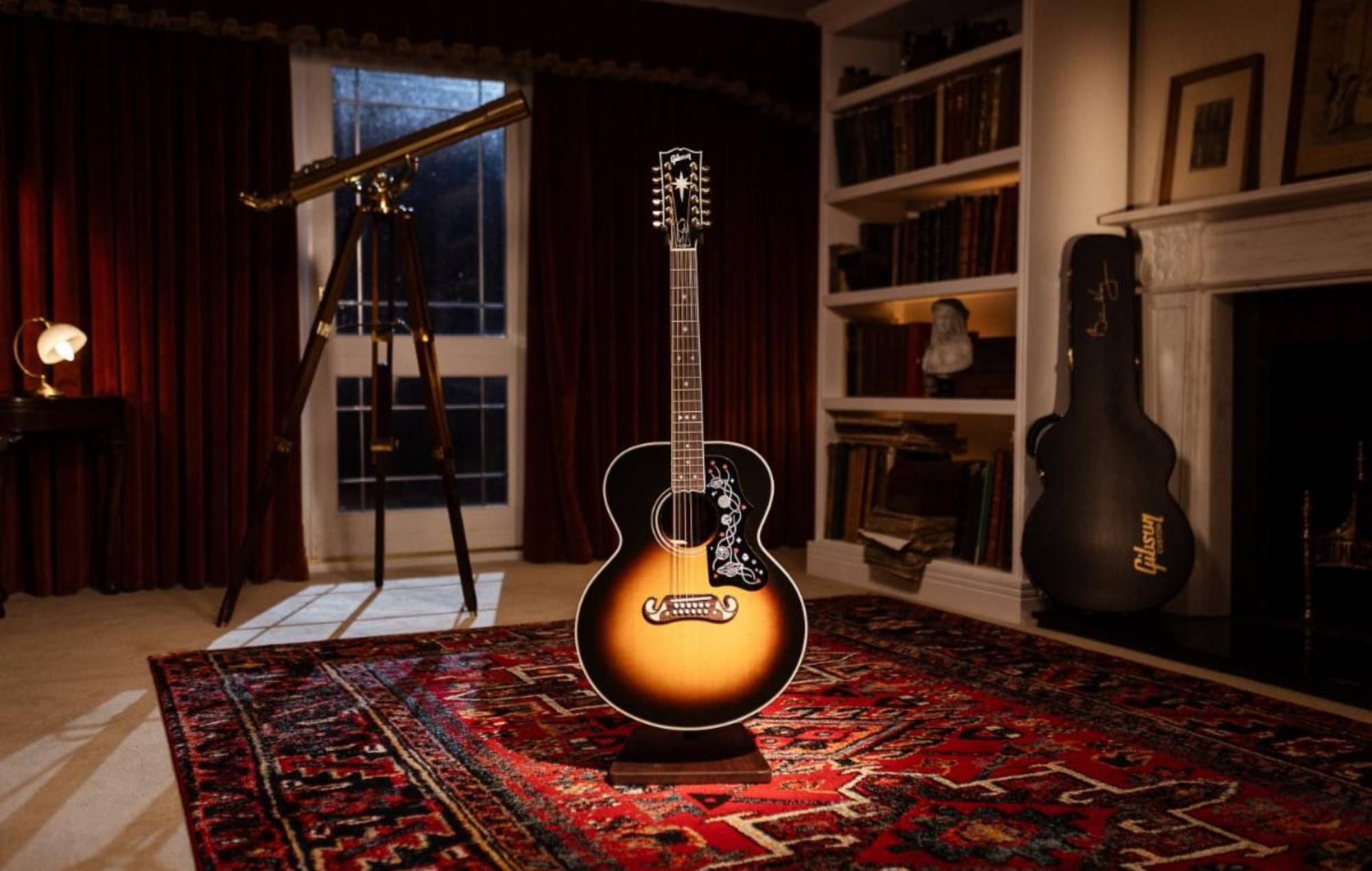 Sir Brian May X Gibson Guitar. Crédit: Gibson