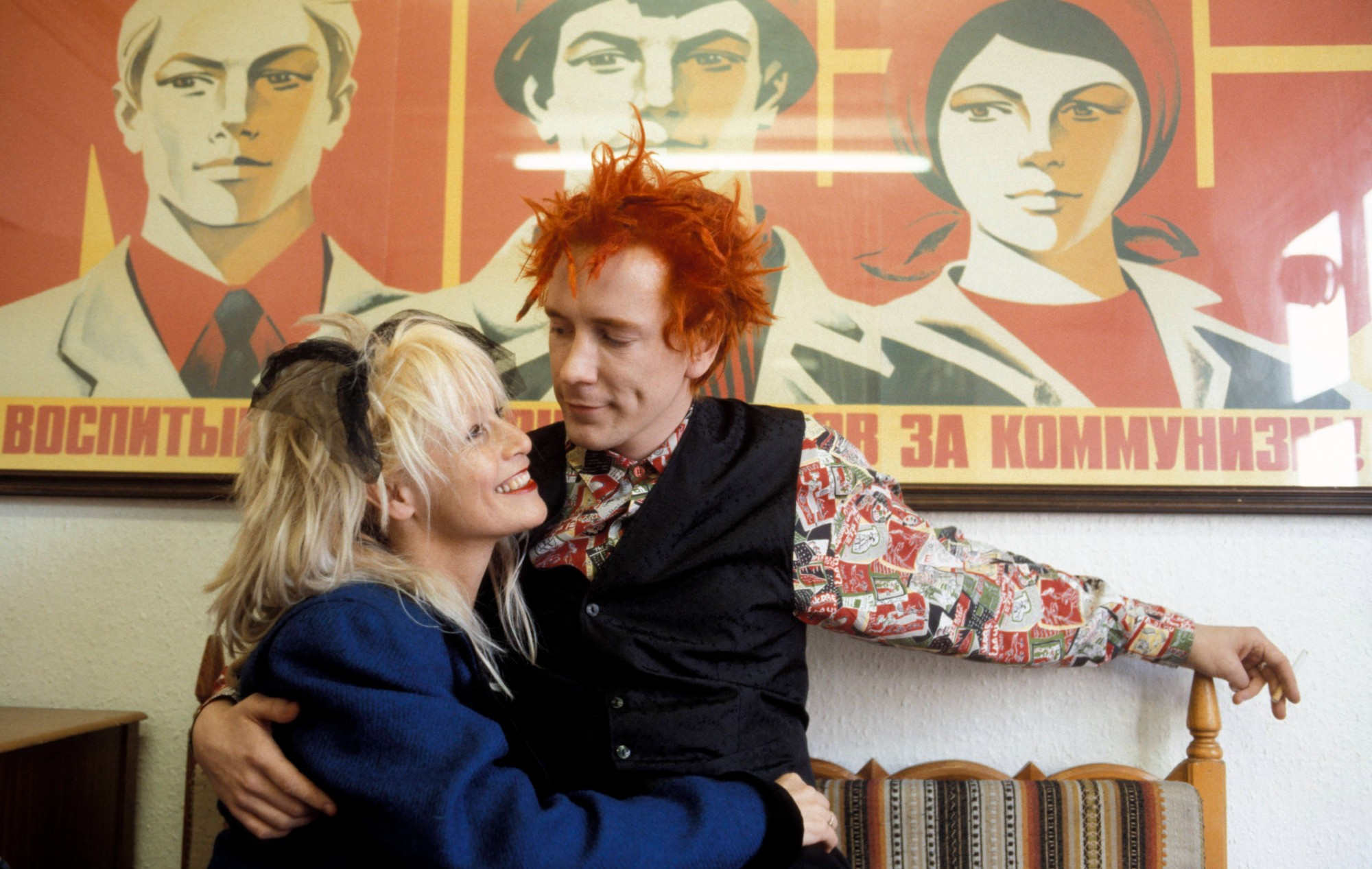 Nora Forster et John Lydon 