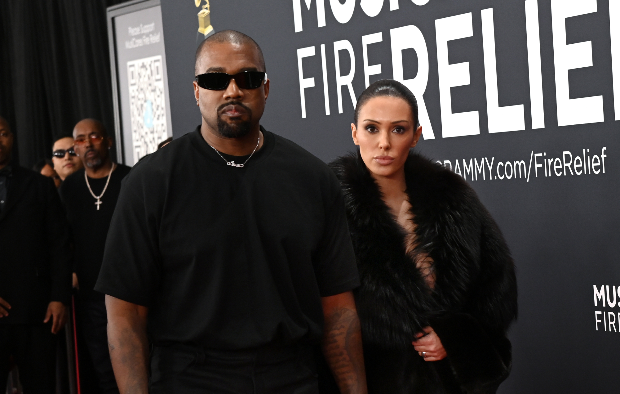 Kanye West et Bianca Censori assistent aux 67e Grammy Awards