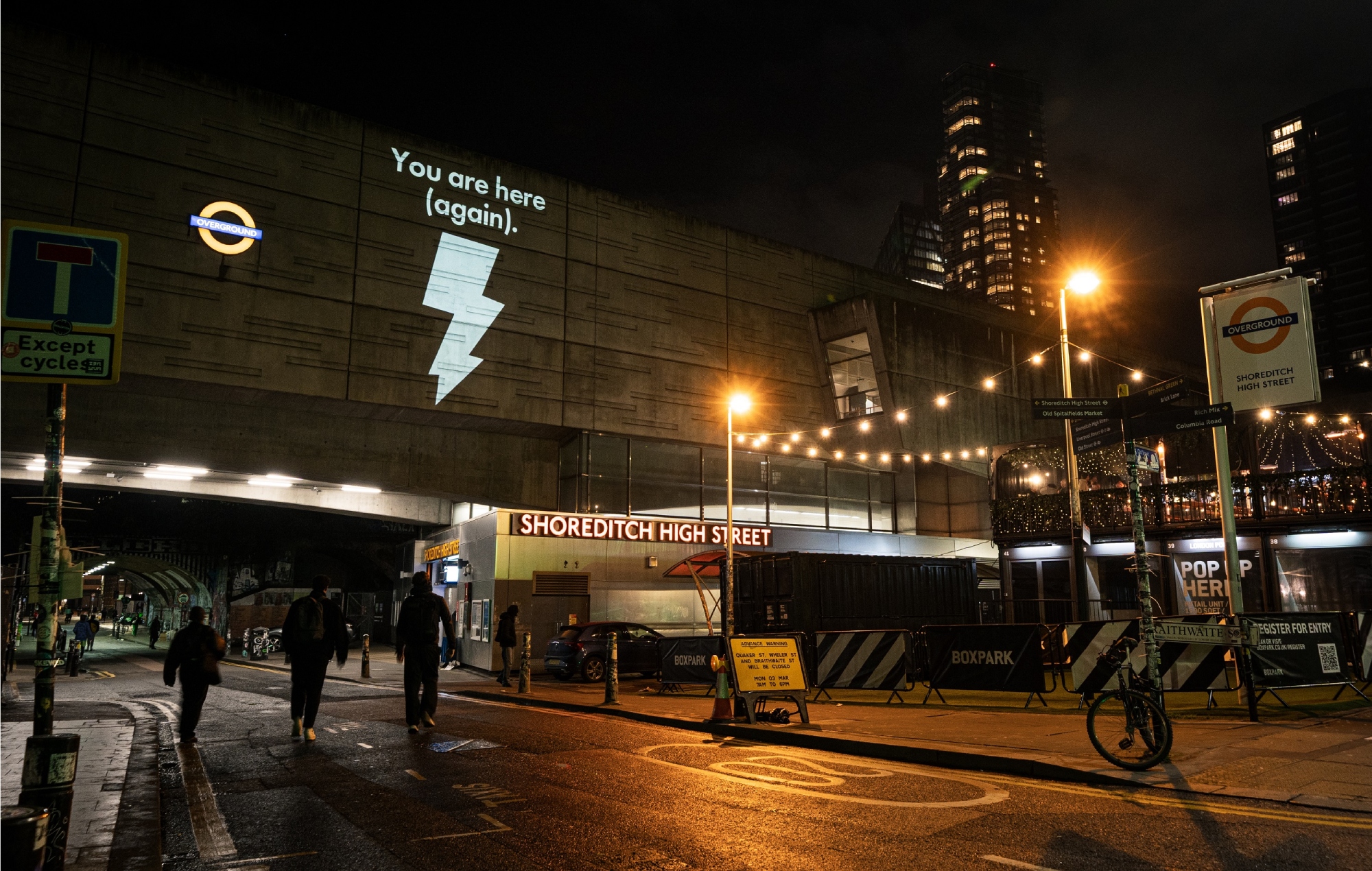 LCD SoundSystem - London Projection Teaser