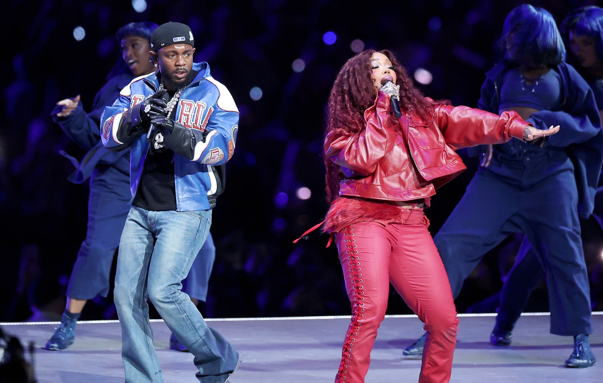 Kendrick Lamar et SZA se produisent au Super Bowl 2025