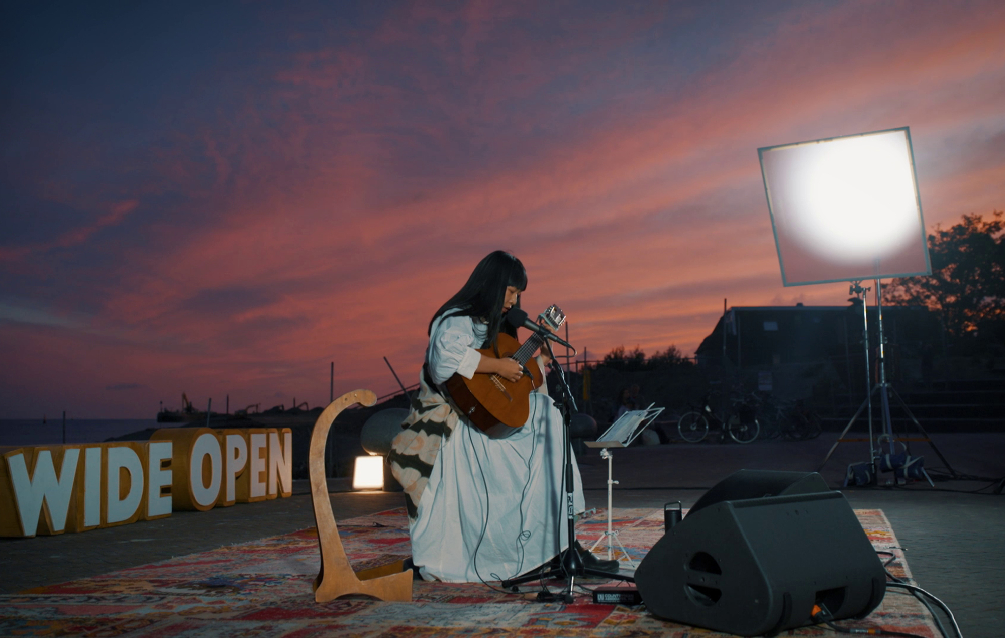 Ichiko Aoba à The Great Wide Open, photo de Vrije Geluiden