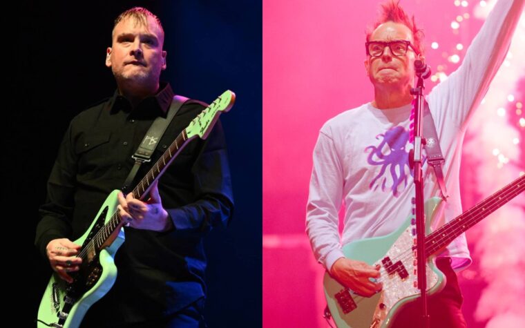 Regardez Blink-182 retrouver Matt Skiba pour `` Bored to Death '' lors du concert de Charity