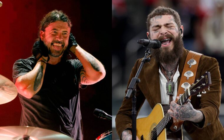 Regardez Nirvana retrouver Post Malone au chant au concert «SNL50»