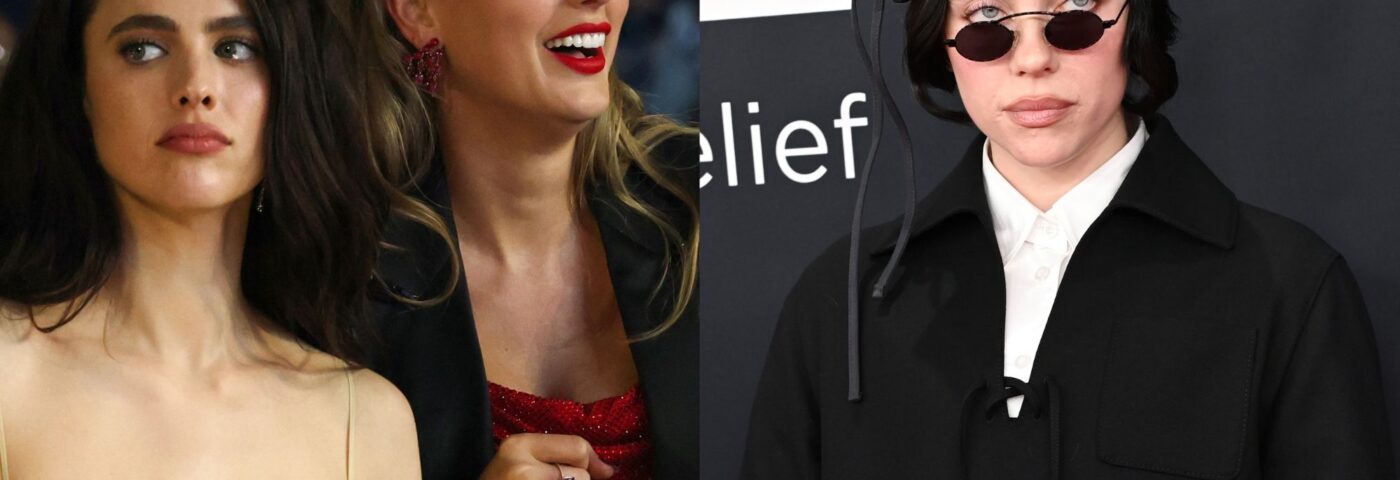 Regardez Taylor Swift et Margaret Qualley danser sur les «  oiseaux d'une plume '' de Billie Eilish à 2025 Grammys