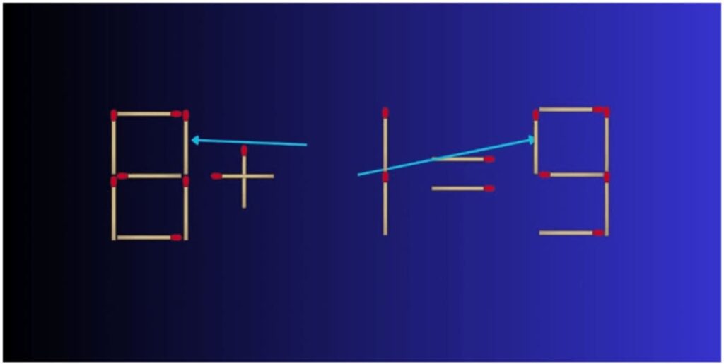 Solution du défi de bâtonnets d'allumettes