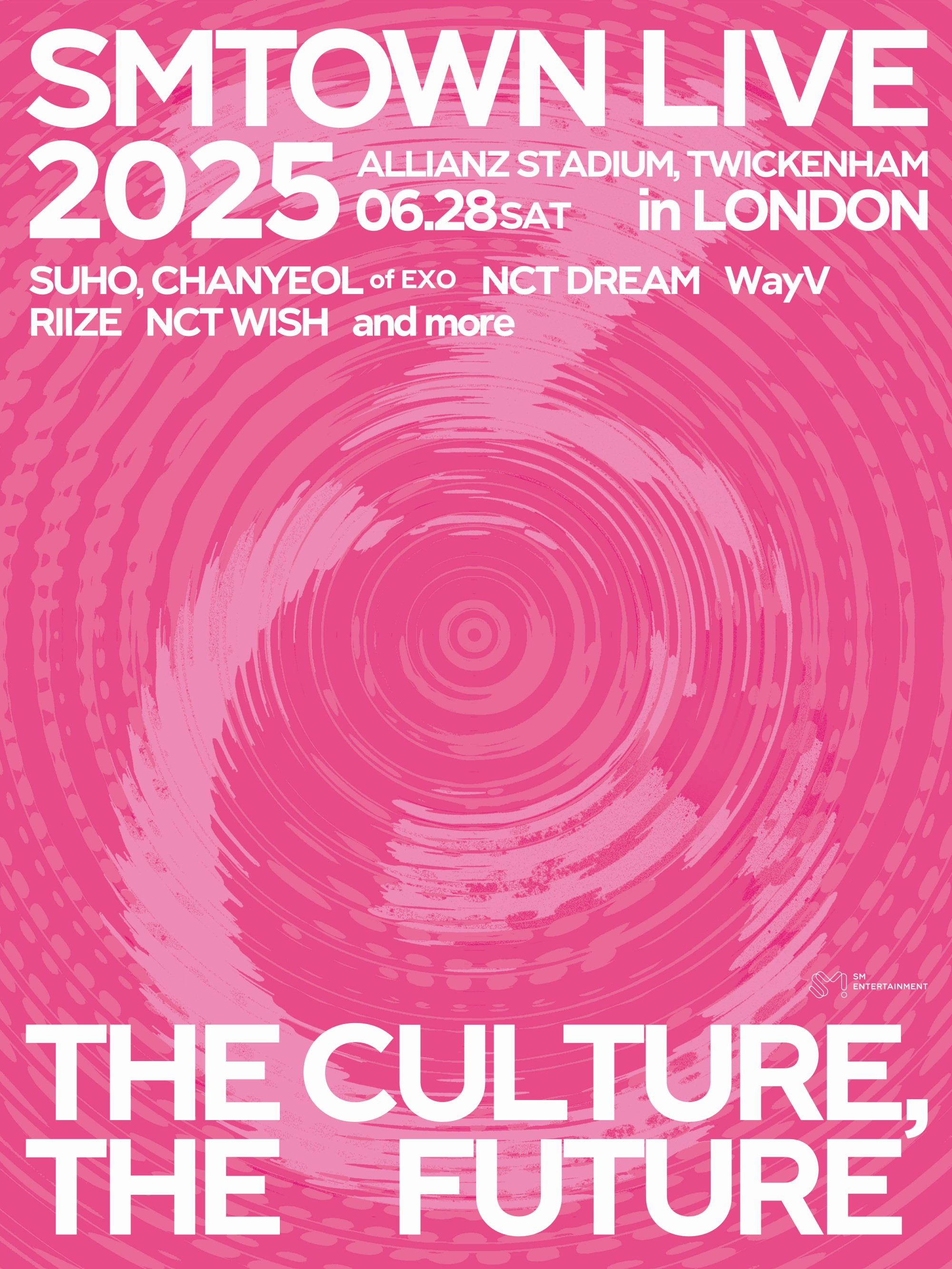 Smtown Live à Londres 2025 Détails de la gamme