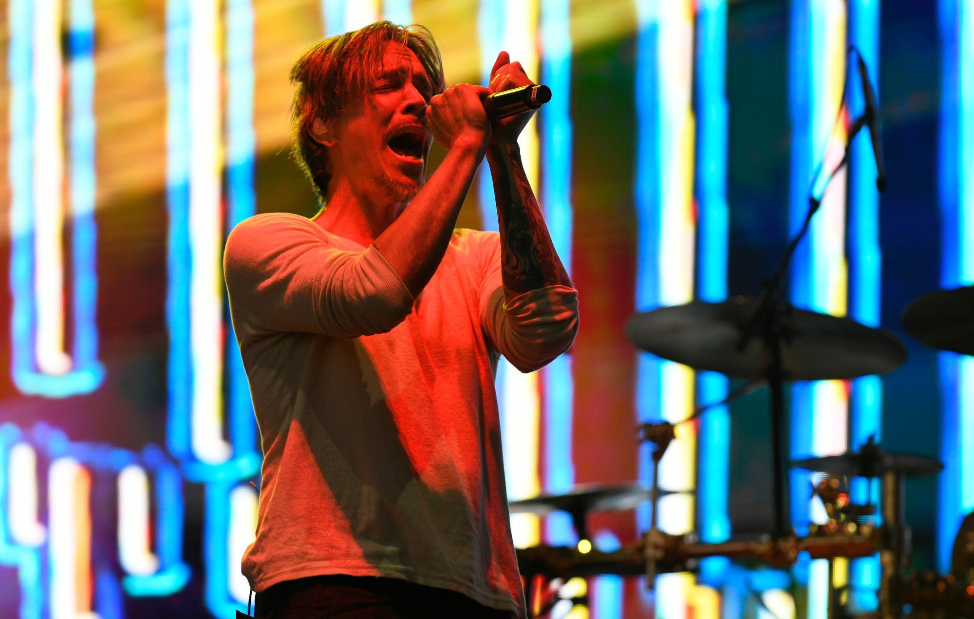 Brandon Boyd of Incubus se produit en 2025