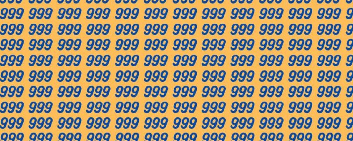 Arriverez-vous à repérer le 969 caché en moins de 20 secondes ?