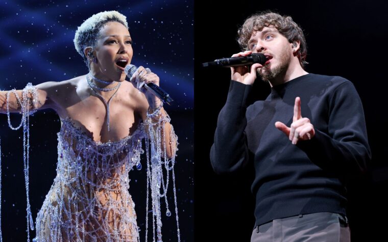 Doja Cat et Jack Harlow partagent une vidéo étoilée pour «Just Us», avec Matt Damon, PinkPantheress, John Mayer et plus