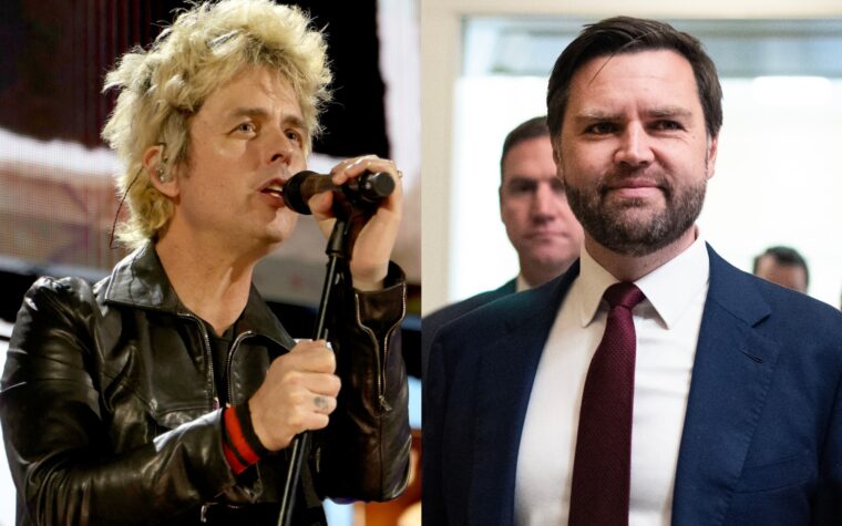 Green Day se moquez le vice-président américain JD Vance lors de la performance «Jésus de la banlieue»