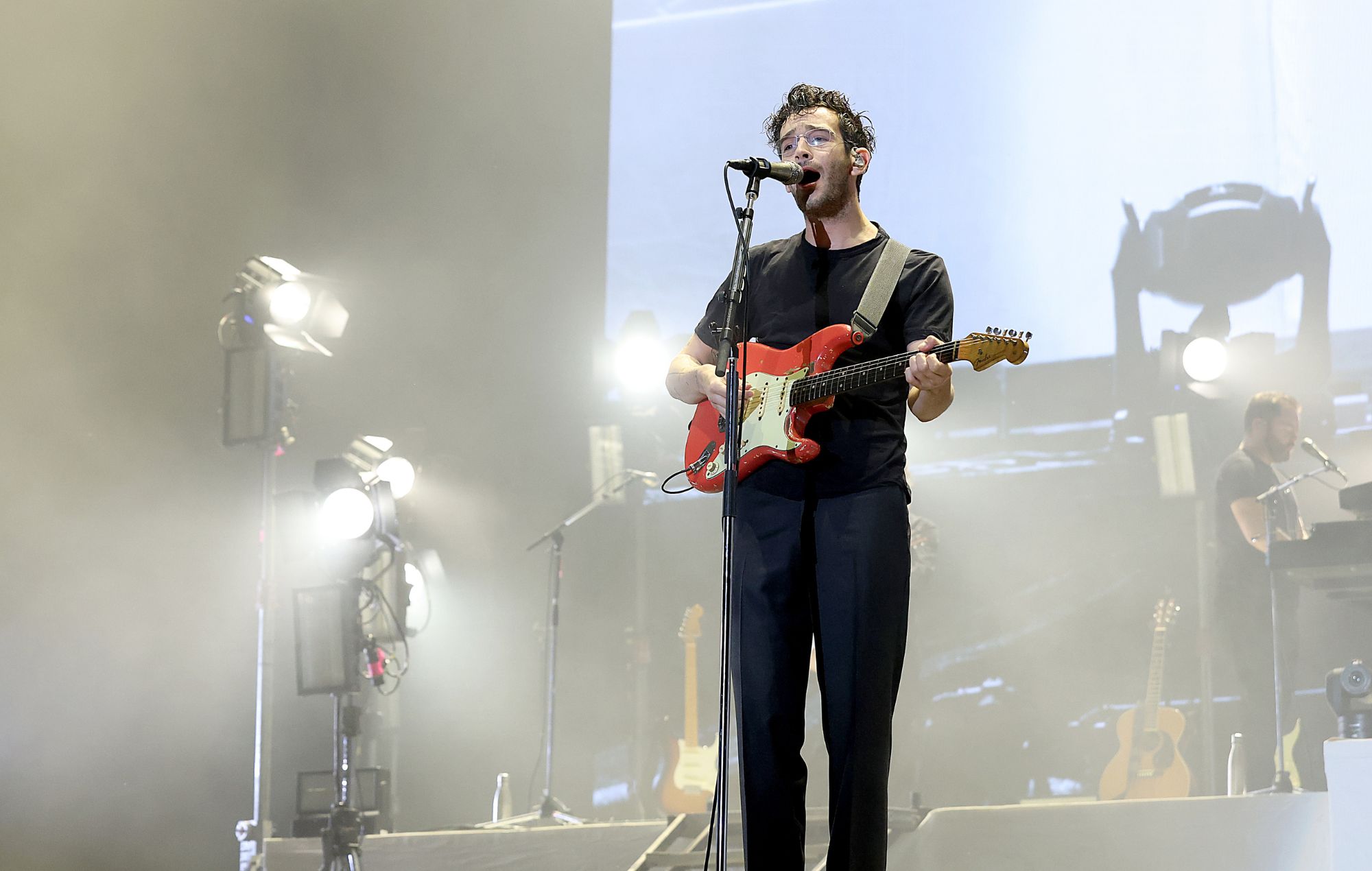 Matty Healy des 1975 se produit en concert pendant le Festival de musique de la ville d'Austin Limits 2023