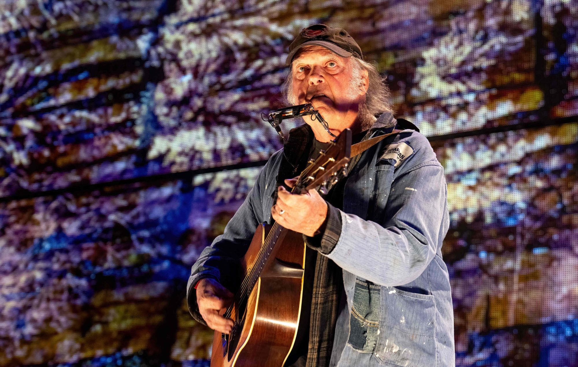 Neil Young se produit en 2023