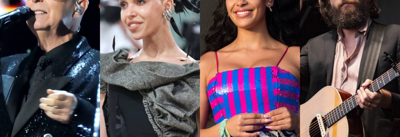 Pet Shop Boys, FKA Twigs, Jorja Smith, Père John Misty Lead empilé Meo Kalorama 2025 Pet Shop Boys, FKA Twigs, Jorja Smith, Père John Misty Lead empilé Meo Kalorama 2025