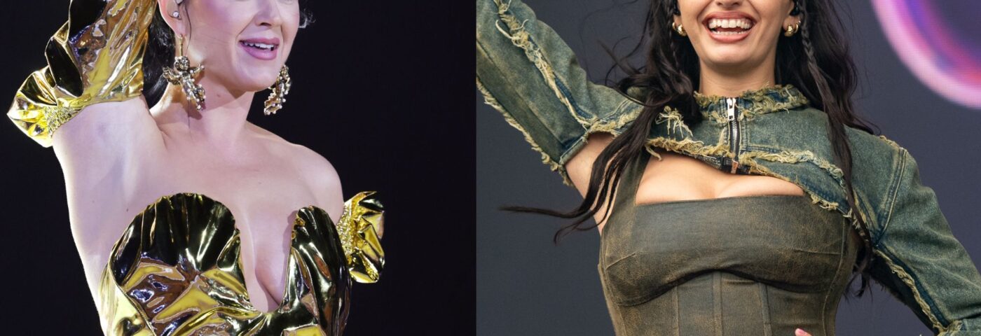 Regardez Katy Perry retrouver Rebecca Black pour jouer «  Vendredi soir '', et l'invitez-la à se joindre à la tournée «Lifetimes» Regardez Katy Perry retrouver Rebecca Black pour jouer «  Vendredi soir '', et l'invitez-la à se joindre à la tournée «Lifetimes»