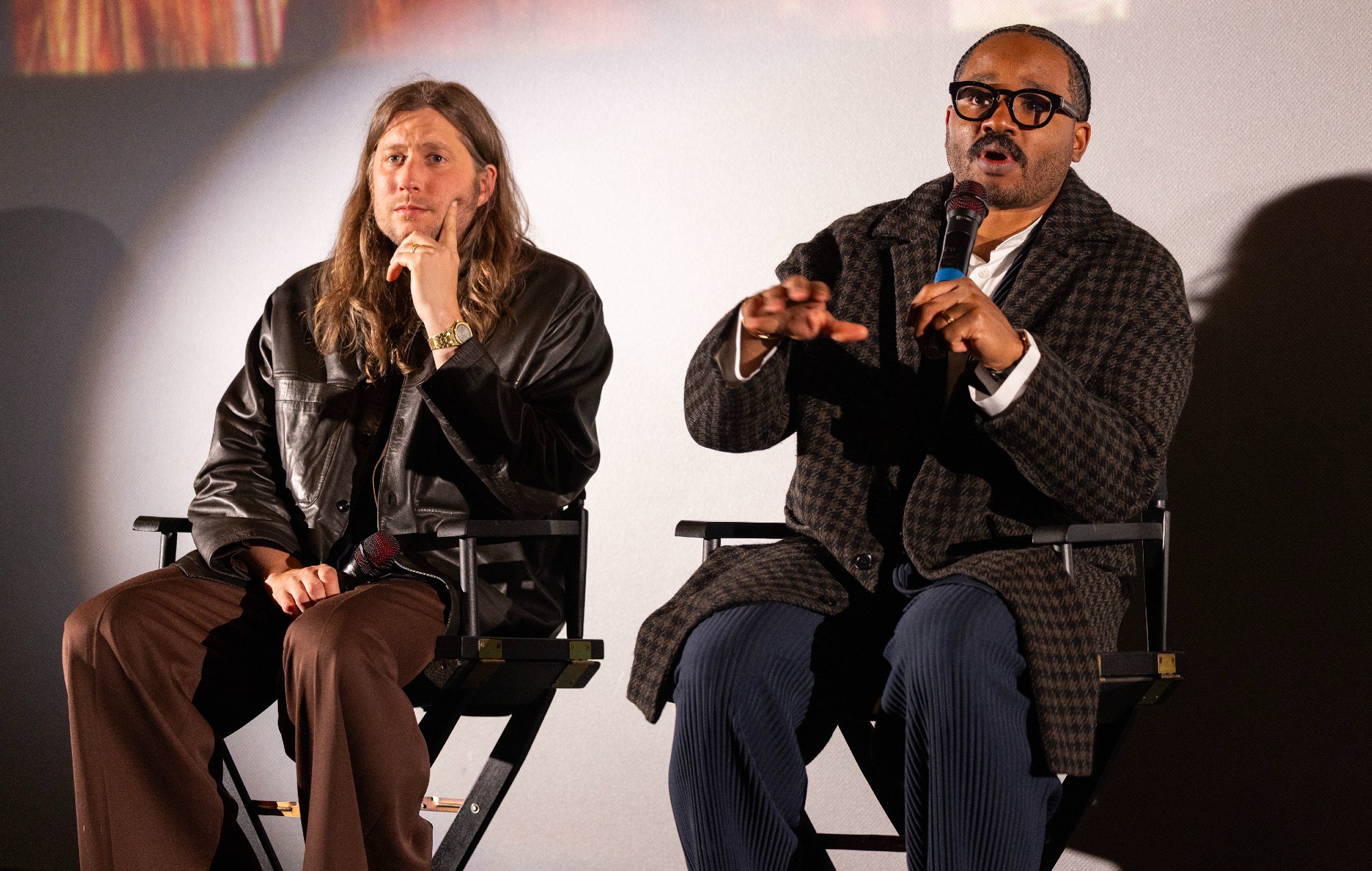 Le compositeur Ludwig Göransson et le cinéaste Ryan Coogler lors d'une projection de «Sinners» en avril 2025.